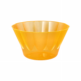 50 Eis- und Dessertschalen, PS rund 500 ml Ø 13 cm · 7,5 cm orange