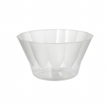 20 Eis- und Dessertschalen, PS rund 400 ml Ø 12 cm · 7 cm glasklar
