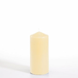 Stumpenkerze Ø 60 mm · 130 mm creme
