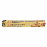 Backpapier 8 m x 38 cm braun in Faltschachtel
