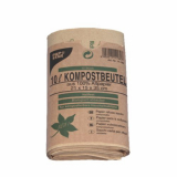 10 Abfallbeutel Kraftpapier 10 l 35 cm x 21 cm x 15 cm braun