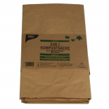 2 Abfallsäcke aus Papier pure 240 l 115 cm x 80 cm x 30 cm braun , 2-lagig