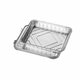 50 Menüschalen + Deckel, Alu ungeteilt 0,93 l 3 cm x 17,7 cm x 22,5 cm
