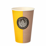 50 Trinkbecher, Pappe To Go 0,3 l Ø 8 cm · 11,6 cm