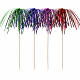 10 Deko-Picker 15,5 cm Feuerwerk