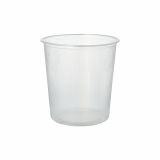 100 Verpackungsbecher, PP rund 500 ml Ø 10,1 cm · 10,3 cm transparent