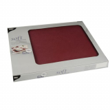 100 Tischsets, stoffähnlich, Vlies soft selection 30 cm x 40 cm bordeaux