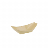 50 Fingerfood - Schalen, Holz pure 16,5 cm x 8,5 cm Schiffchen