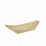 50 Fingerfood - Schalen, Holz pure 21,5 cm x 10 cm Schiffchen