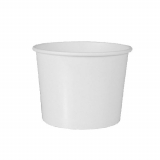 50 Suppenbecher, Pappe To Go rund 350 ml Ø 9,9 cm · 7 cm weiss