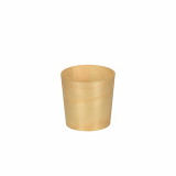 50 Fingerfood - Schalen, Holz pure rund Ø 4,5 cm · 4,5 cm
