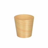 50 Fingerfood - Schalen, Holz pure rund Ø 6 cm · 6 cm