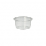 50 Dressingbecher, PP rund 80 ml Ø 7,1 cm · 3,5 cm transparent