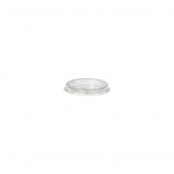50 Deckel für Portionsbecher, PP rund Ø 4,6 cm transparent