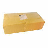 250 Servietten, 3-lagig 1/8-Falz 40 cm x 40 cm gelb