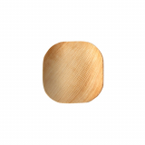 25 Teller, Palmblatt pure eckig 10 cm x 10 cm x 1,5 cm