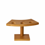 Tray, Bambus pure 9 cm x 16 cm x 7,6 cm für 3 Spitztüten