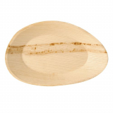 25 Teller, Palmblatt pure oval 26 cm x 17 cm x 2,5 cm