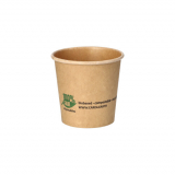 50 Portionsbecher, Pappe 90 ml Ø 6 cm · 5,8 cm braun