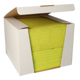 100 Servietten ROYAL Collection 1/4-Falz 40 cm x 40 cm limonengrün