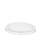 25 Deckel, PP To Go Ø 11,5 cm transparent
