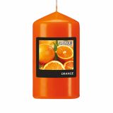 Flavour by GALA Duft-Stumpenkerze Ø 58 mm · 110 mm orange - Orange