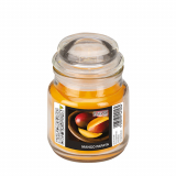 Flavour by GALA Bonbonglas mit Wachsfüllung Ø 60 mm · 85 mm pfirsich - Mango-Papaya