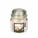 Flavour by GALA Bonbonglas mit Wachsfüllung, MAXI Ø 90 mm · 120 mm elfenbein - Sandalwood-Vanilla